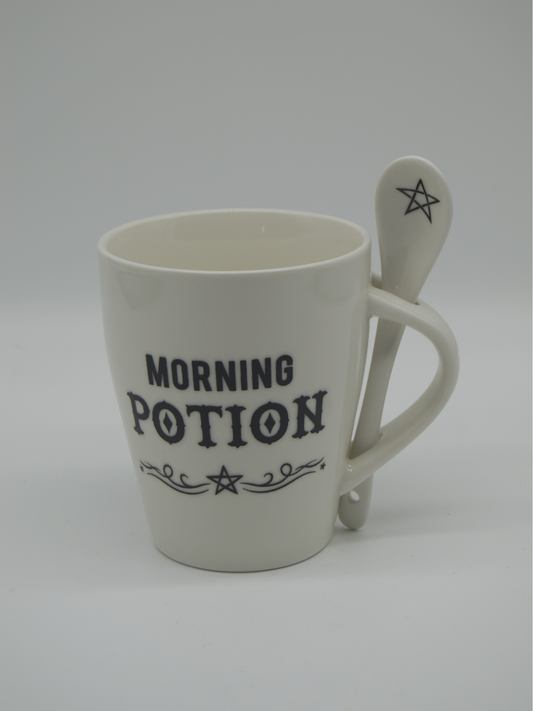 Morning Potion Mug And  Spoon Set