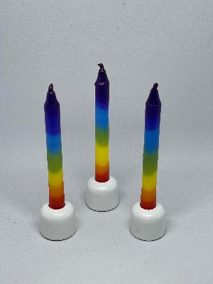 Wish And Prayer Candles Rainbow