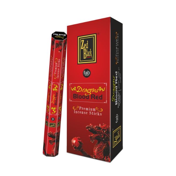 Incense Zed Black Fab Dragon Blood Red Premium