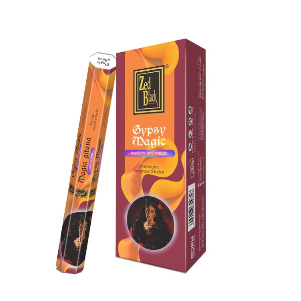 Incense Zed Black Fab Gypsy Magic Premium