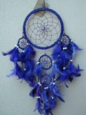 Dreamcatchers  16cm Pink And Blue