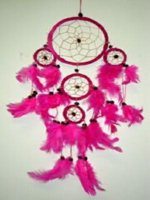 Dreamcatchers  16cm Pink And Blue